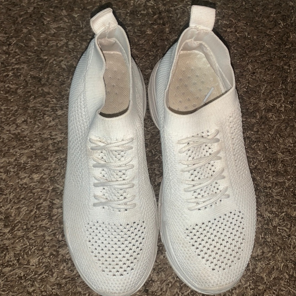 cute white sneakers